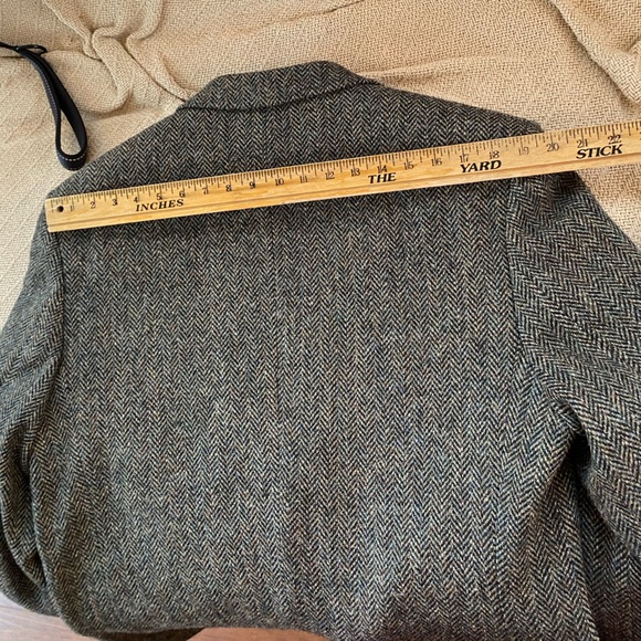 Harris Tweed Alexander London Gray Wool Sport Coat 52 - Picture 9 of 17